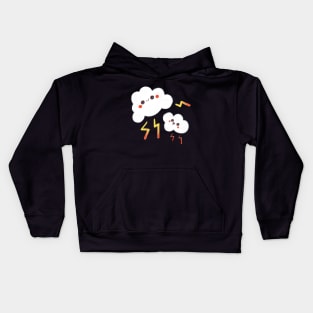 Little Fluffy Clouds Kids Hoodie